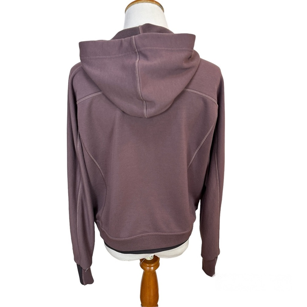 ATHLETA Recover Hoodie Mauve Purple Sweatshirt Women's Sz Small NWOT - Picture 5 of 8